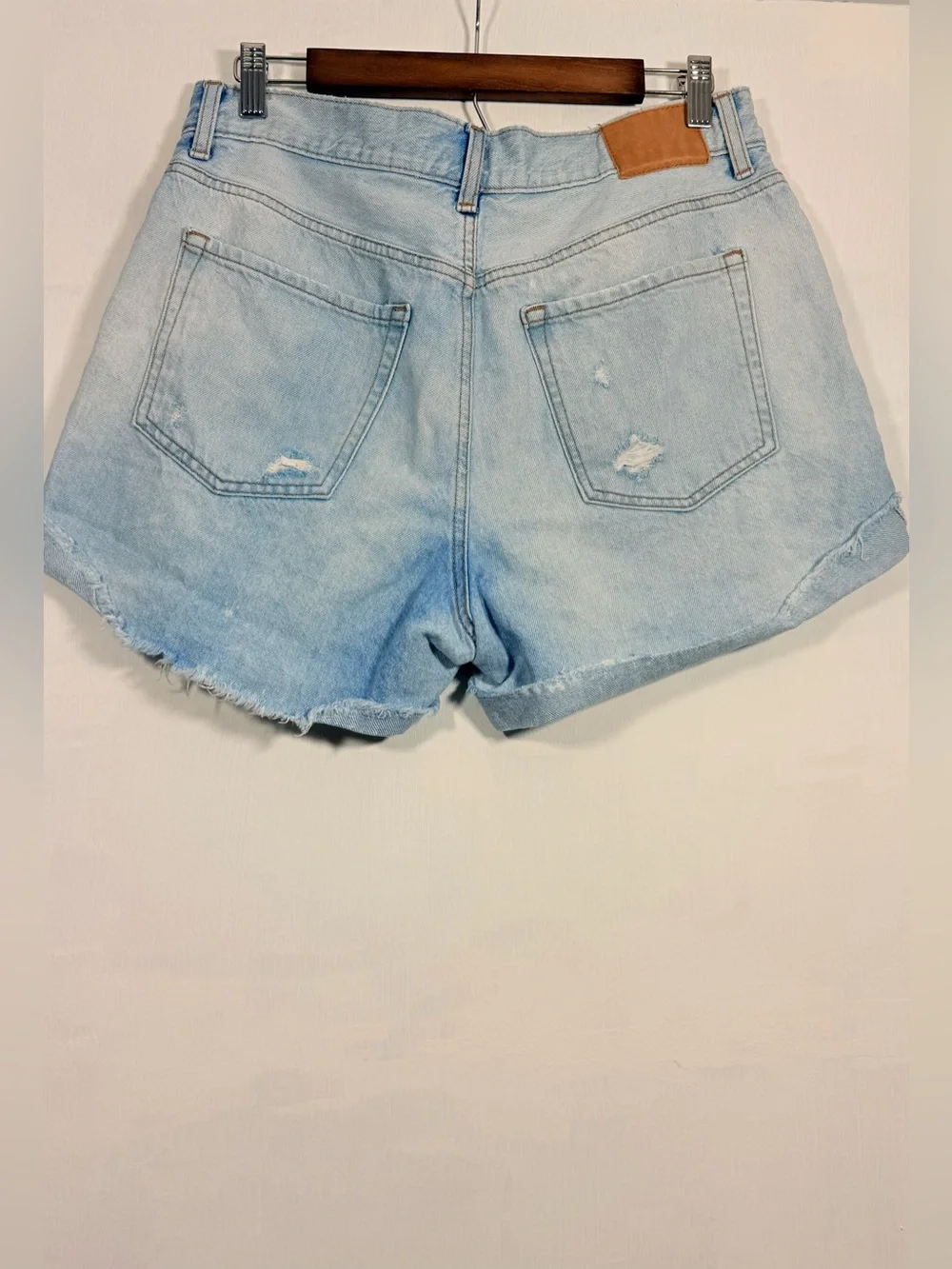 Aeropostale Light Blue Denim Shorts